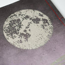[STATIONERY] NOTEBOOK FULL MOON (PURPLE) | KARAKAMI (JAPANESE PAPER)｜KEIBIFUGETSU