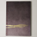 [STATIONERY] NOTEBOOK FULL MOON (PURPLE) | KARAKAMI (JAPANESE PAPER)｜KEIBIFUGETSU