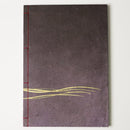 [STATIONERY] NOTEBOOK FULL MOON (PURPLE) | KARAKAMI (JAPANESE PAPER)｜KEIBIFUGETSU