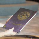 [STATIONERY] NOTEBOOK FULL MOON (PURPLE) | KARAKAMI (JAPANESE PAPER)｜KEIBIFUGETSU