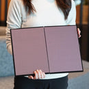 [FOLDING SCREEN (ROOM DIVIDER)] CRESCENT MOON (BLACK) BRONZE (S) | KARAKAMI (JAPANESE PAPER)｜KEIBIFUGETSU