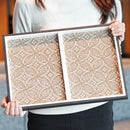 [ARTPANEL] CRESCENT MOON (BLACK) A3 | KARAKAMI (JAPANESE PAPER)｜KEIBIFUGETSU