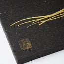 [ARTPANEL] CRESCENT MOON (BLACK) A3 | KARAKAMI (JAPANESE PAPER)｜KEIBIFUGETSU