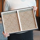 [ARTPANEL] CRESCENT MOON (BLACK) A3 | KARAKAMI (JAPANESE PAPER)｜KEIBIFUGETSU