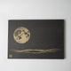 [ARTPANEL] FULL MOON (BLACK) A3 | KARAKAMI (JAPANESE PAPER)EKEIBIFUGETSU