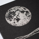 [ARTPANEL] FULL MOON (BLACK) A3 | KARAKAMI (JAPANESE PAPER)｜KEIBIFUGETSU