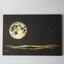 [ARTPANEL] FULL MOON (BLACK) A3 | KARAKAMI (JAPANESE PAPER)｜KEIBIFUGETSU