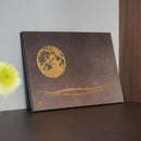 [ARTPANEL] FULL MOON (PURPLE) A3 | KARAKAMI (JAPANESE PAPER)｜KEIBIFUGETSU