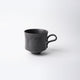 [MUG (CUP)] MATTE (SQUARE) BLACK | KYOTO-KIYOMIZU WARE | FUUU