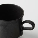 [MUG (CUP)] MATTE (SQUARE) BLACK | KYOTO-KIYOMIZU WARE | FUUU