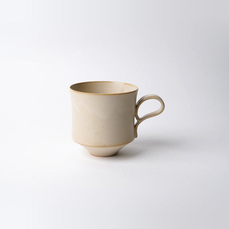 [杯子（杯）]啞光（正方形）對套裝白色|京都 - 基約米祖|富烏