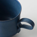 [MUG (CUP)] MATTE (SQUARE) BLUE | KYOTO-KIYOMIZU WARE | FUUU