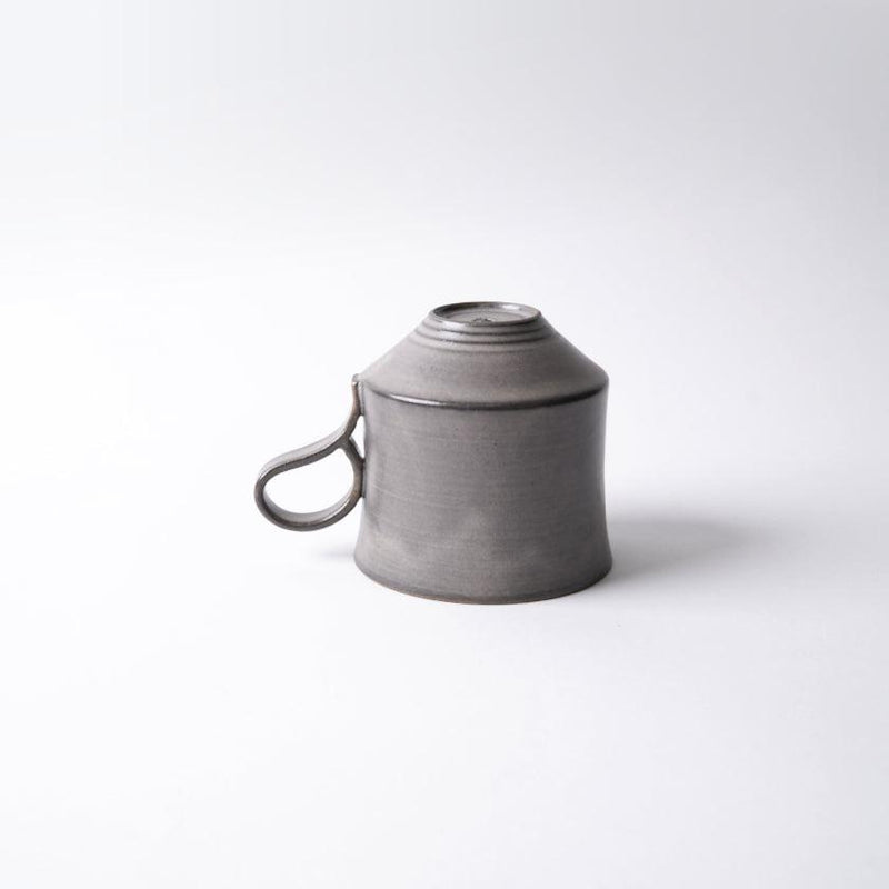 [杯子（杯）]啞光（正方形）對套裝灰色|京都 - 基約米祖|富烏
