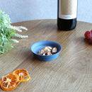 [SMALL DISH] MATTE RIM PLATE ROUND (SS) BLUE | KYOTO-KIYOMIZU WARE | FUUU