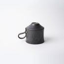 [MUG (CUP)] MATTE (SQUARE) PAIR SET BLACK & WHITE | KYOTO-KIYOMIZU WARE | FUUU