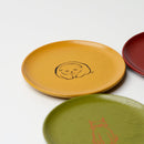 [SMALL DISH] UNSOUDO WOODBLOCK PRINT ANIMAL SERIES | LACQUERWARE | ISUKE