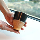 [DISH SET] KOROMO 4-PIECE SET (PLATE, BOWL, SAKE CUP, CUP) | LACQUERWARE | ISUKE