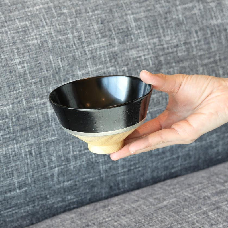 [盤子] Koromo 4件套件（板，碗，清酒杯，杯子）|漆器| Isuke