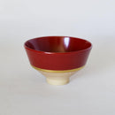 [DISH SET] KOROMO 4-PIECE SET (PLATE, BOWL, SAKE CUP, CUP) | LACQUERWARE | ISUKE