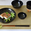 [DISH SET] KOROMO 4-PIECE SET (PLATE, BOWL, SAKE CUP, CUP) | LACQUERWARE | ISUKE