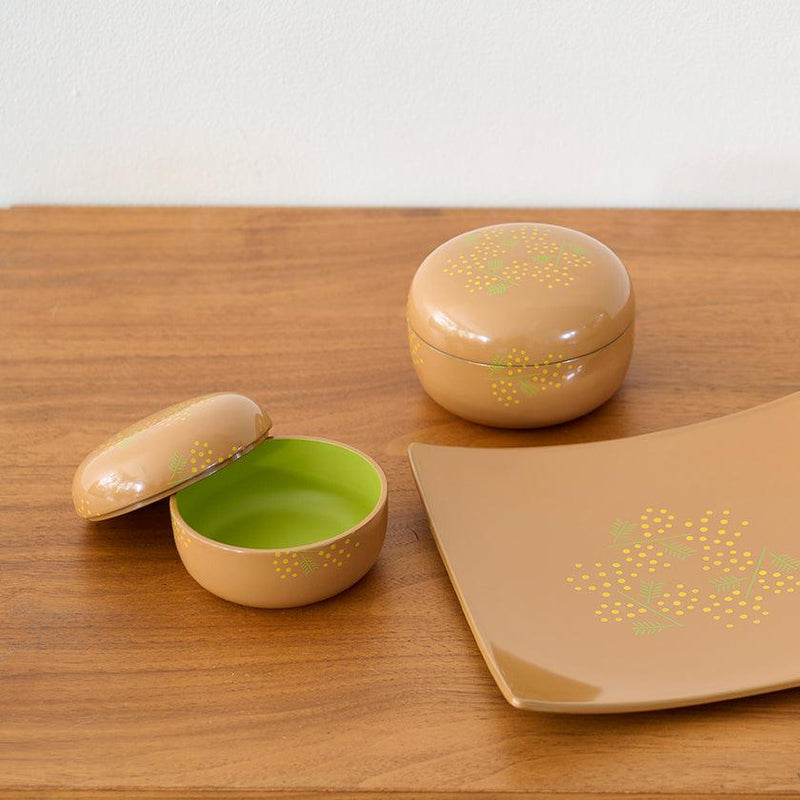 [CASE] MIMOSA BONBONNIERE (L) | LACQUERWARE | ISUKE