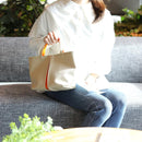 [TOTE BAG] OUGI PLEATS CANVAS YT | FABRIC ART | KOSHO