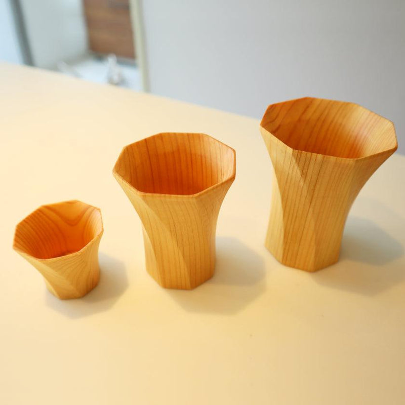 [CUP] MASU (WOODEN SAKE CUP) | WOODWORKING | KINO-SACHI