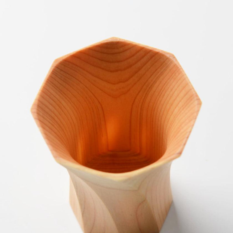 [CUP] OCTAGONAL TWISTED MASU (S) | WOODWORKING | KINO-SACHI