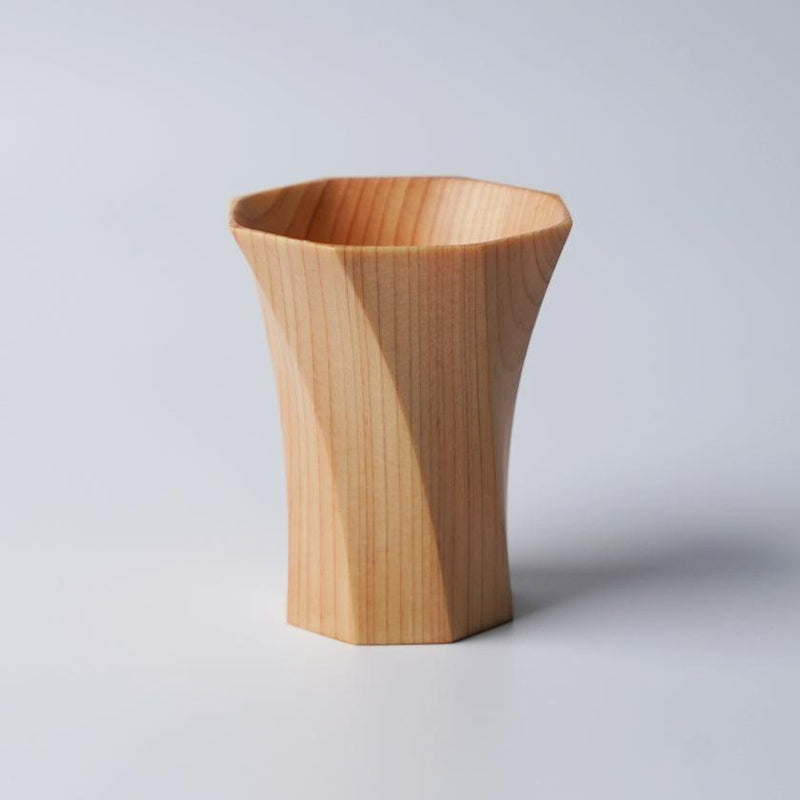 [CUP] OCTAGONAL TWISTED MASU (S) | WOODWORKING | KINO-SACHI