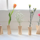 [VASE] FLOWER VASE (6FACES) | WOODWORKING | KINO-SACHI