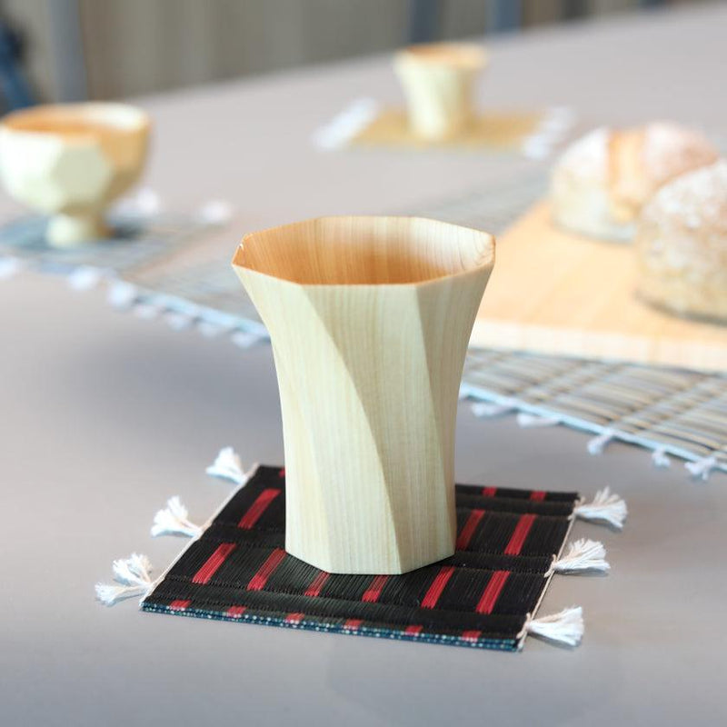 [CUP] PAIR OF MASU (WOODEN SAKE CUP) | WOODWORKING | KINO-SACHI