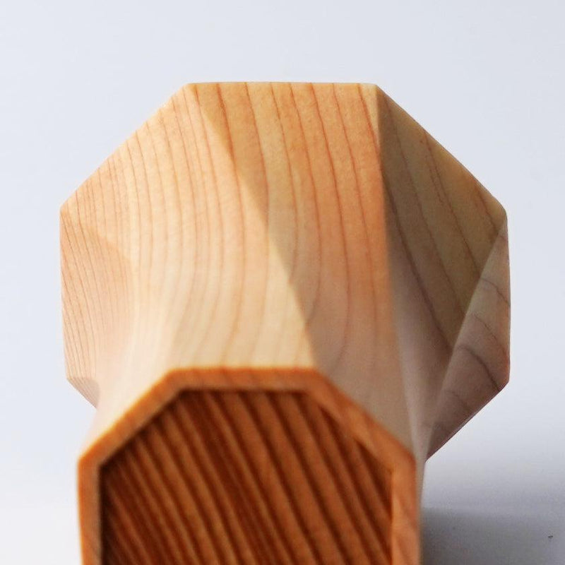 [CUP] PAIR OF OCTAGONAL TWISTED MASU (S) | WOODWORKING | KINO-SACHI