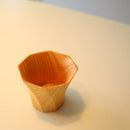 [SAKE CUP] PAIR OF OCTAGONAL OCHOKO | WOODWORKING | KINO-SACHI