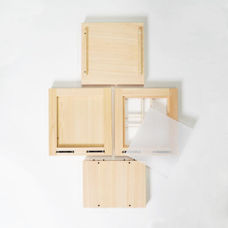 [SHELF] KUMIKO S (9 SQUARES ON ONE SIDE) | WOODWORKING | KINO-SACHI