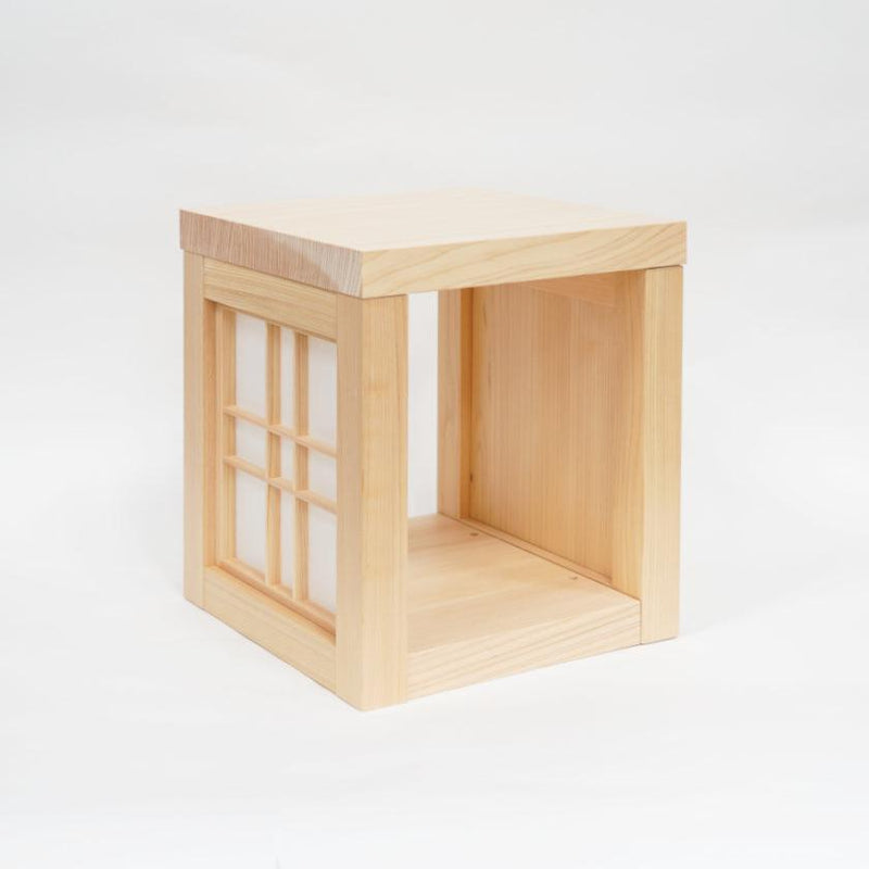 [SHELF] KUMIKO S (9 SQUARES ON ONE SIDE) | WOODWORKING | KINO-SACHI