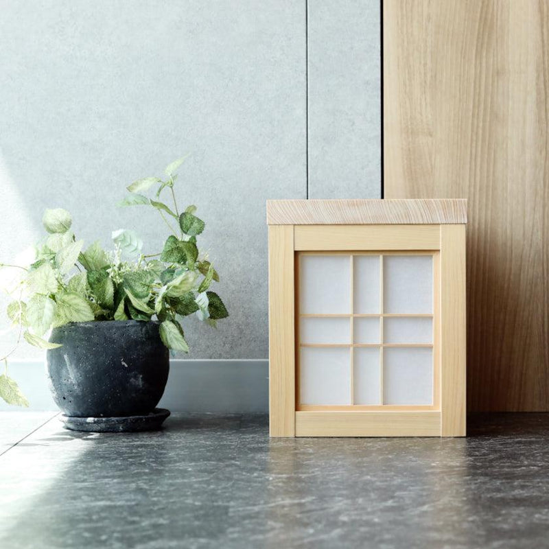 [SHELF] KUMIKO S (9 SQUARES ON ONE SIDE) | WOODWORKING | KINO-SACHI