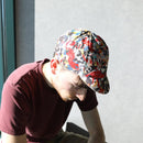 [CAP] HAURA CROWD (ALLOVER DESIGN) | KYOTO YUZEN DYEING | MAJIKAO