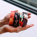 [BAR TAPE] HAURA RED FISHES | KYOTO YUZEN DYEING | MAJIKAO