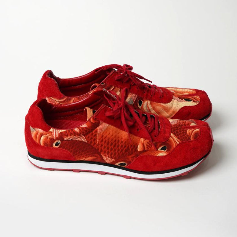 [運動鞋] Tabira紅魚|京都Yuzen染色| Majikao