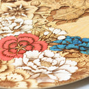 [LARGE PLATE (PLATTER)] KYO-YUZEN - AYA | PRINTING AND KYO-YUZEN ENGRAVING| SANSAI STUDIO