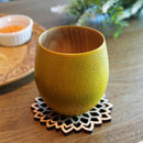 [CUP] HITTA KANOKO (YELLOW) | PRINTING AND KYO-YUZEN ENGRAVING| SANSAI STUDIO