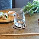 [COASTER] CHRYSANTHEMUM | PRINTING AND KYO-YUZEN ENGRAVING| SANSAI STUDIO