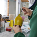 [LARGE PLATE (PLATTER)] KYO-YUZEN - BLACK | PRINTING AND KYO-YUZEN ENGRAVING| SANSAI STUDIO