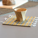 [COASTER] SET OF 4 (YELLOW) | TATAMI | TATAMIYA TATSUZO