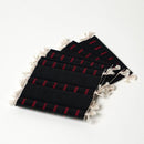 [COASTER] SET OF 4 (BLACK) | TATAMI | TATAMIYA TATSUZO