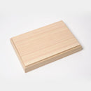 [JEWELRY BOX] HINOKI-BOX RECTANGULAR WHITE WOOD | KYO BUTSUDAN|IWATA HOURAIYA