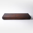 [TRAY] KITAYAMA LACQUER (DARK BROWN) | KYO BUTSUDAN|IWATA HOURAIYA