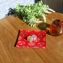 [PLATE] SQUARE KEMARI | NISHIJIN TEXTILES| EMURA SHOUTEN