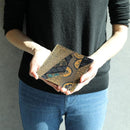 [PLATE] SQUARE NAVY | NISHIJIN TEXTILES| EMURA SHOUTEN