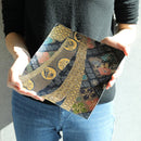 [PLATE] SQUARE NAVY | NISHIJIN TEXTILES| EMURA SHOUTEN